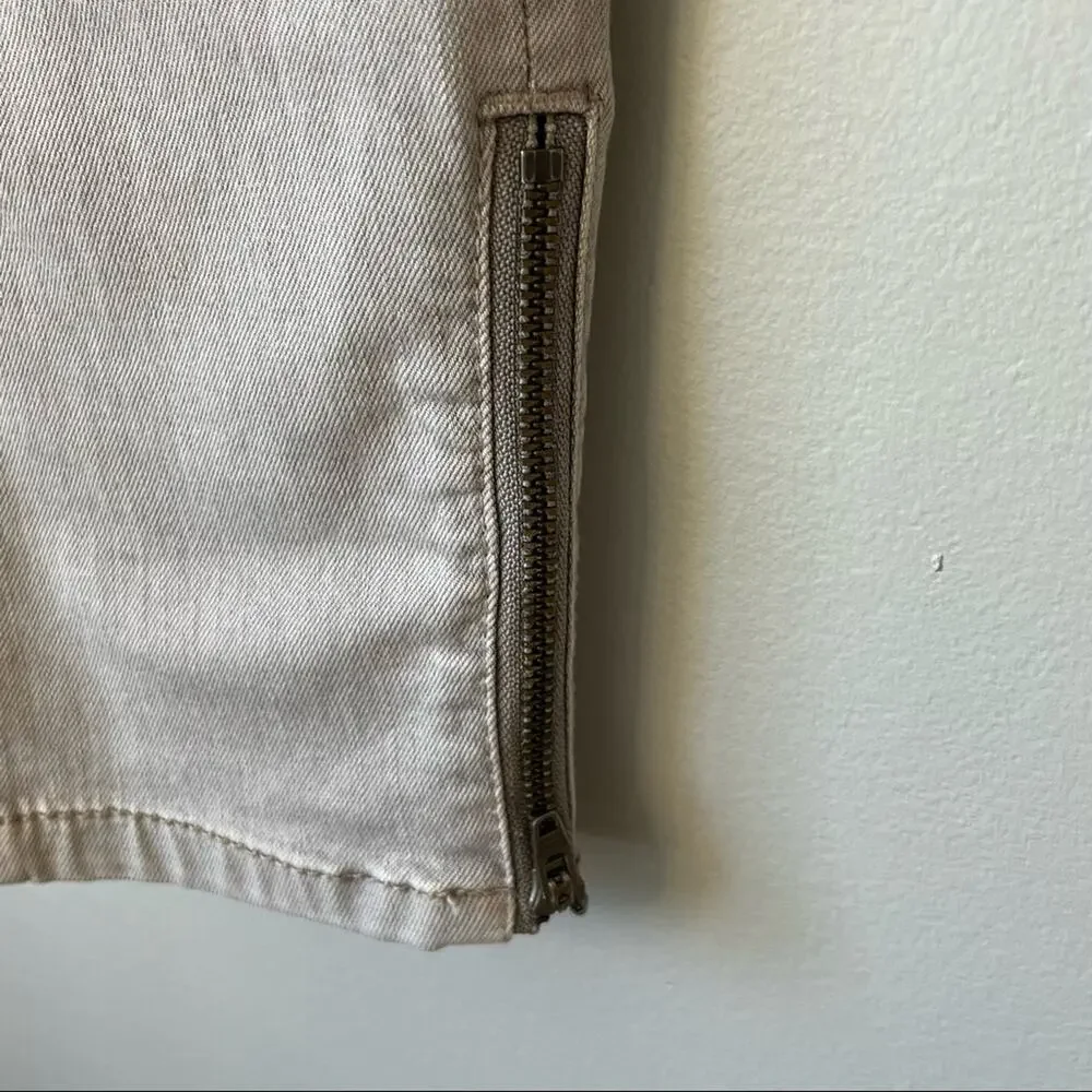 Buckle Black (Gray/Cream) Skinny Jean Size 28x27